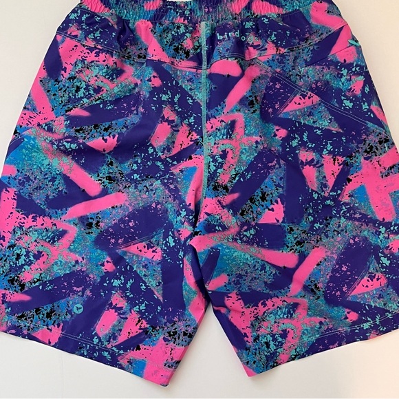 Birddogs Boom For Your Boomstick Baysider‎ Purple Pink 9.5”  Medium Gym Shorts - Picture 2 of 7